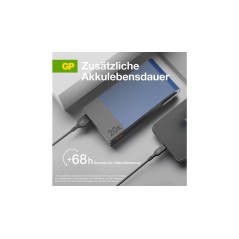 GP M2 Series Powerbank 20000mAh Bl - High Capacity, Fast Charging & Reliable Power Solution!